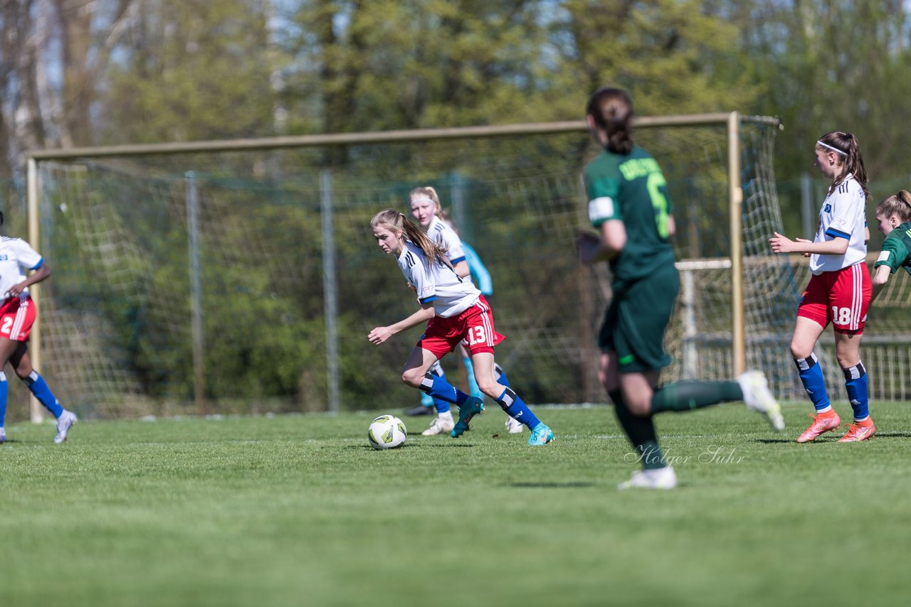 Bild 166 - wBJ Hamburger SV - WfL Wolfsburg : Ergebnis: 2:1